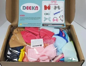 Deeka Hair Bows 16 Pack Assorted Colors - Picture 1 of 9