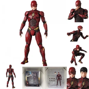 Nuevo Mafex 058 DC Comics Liga de la Justicia The Flash PVC Figura de Acción Juego de Caja de Juguete - Imagen 1 de 9