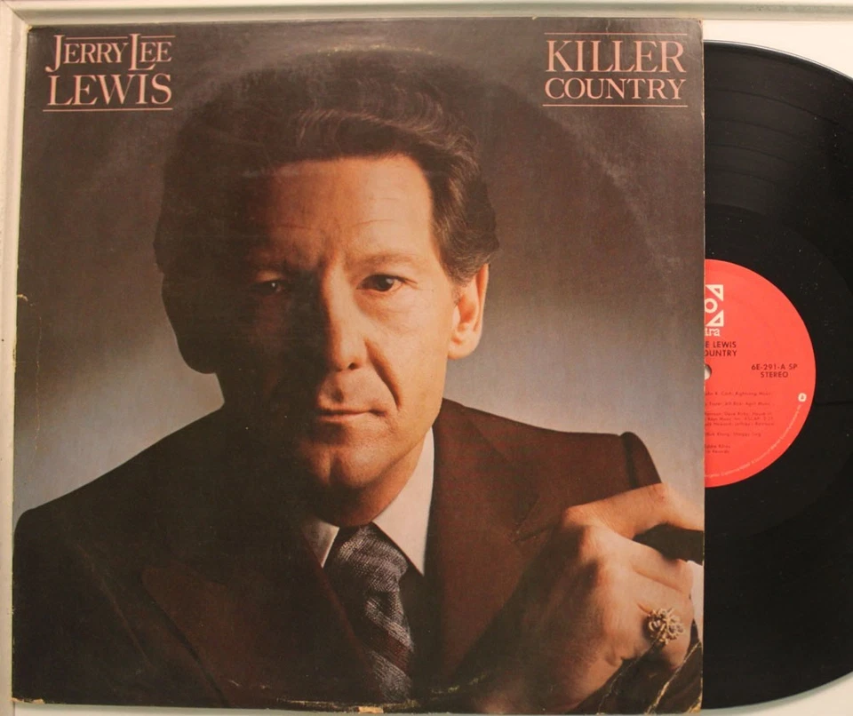 Jerry Lee Lewis Lp Killer Country On Elektra - Vg+ To Vg++/ Vg+ To Vg++ Foto 1 de 1