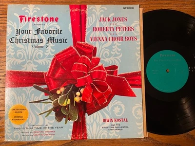 Firestone Presents Your Favorite Christmas Music Volume 6 LP стерео праздничная очень хорошее состояние+! - Изображение 1 из 4