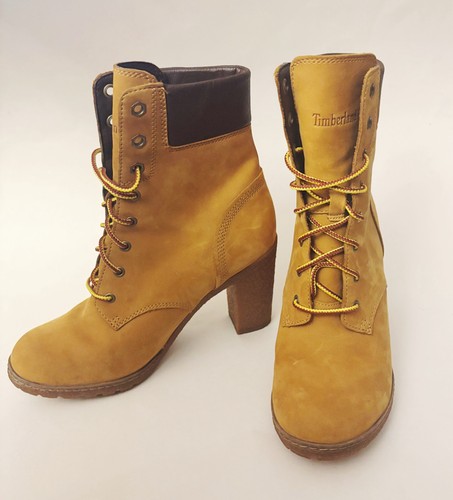 Stivali donna Timberland Glancy 6 pollici grano 8715A misura 6 5 tacco 3 pollici