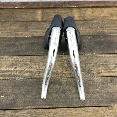 Винтажные Универсальные Тормозные Рычаги для Дорожного велосипеда Пара Перекладин Аэро Черный Сплав Износ - Изображение 1 из 4