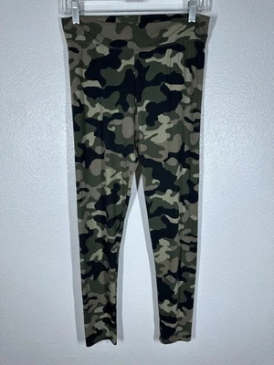 Leggings Cuddl Duds para mujer camuflados medianos tiro alto elásticos pantalones de yoga Foto 1 de 4