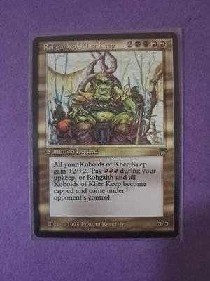 MTG ROHGAHH OF KHERSON KEEP SUMMON LEGEND FROM LEGENDS NMT - Image 1 of 4