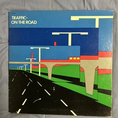 Traffic – On The Road - 1973 Island Records SMAS-9336 Rock Vinyl LP 12” - Image 1 of 4