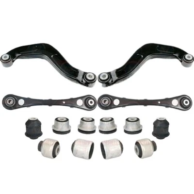 FOR AUDI A4 S4 RS4 B6 B7 EXEO REAR SUSPENSION TRAILING WISHBONES ARMS BUSHES KIT - Image 1 of 4