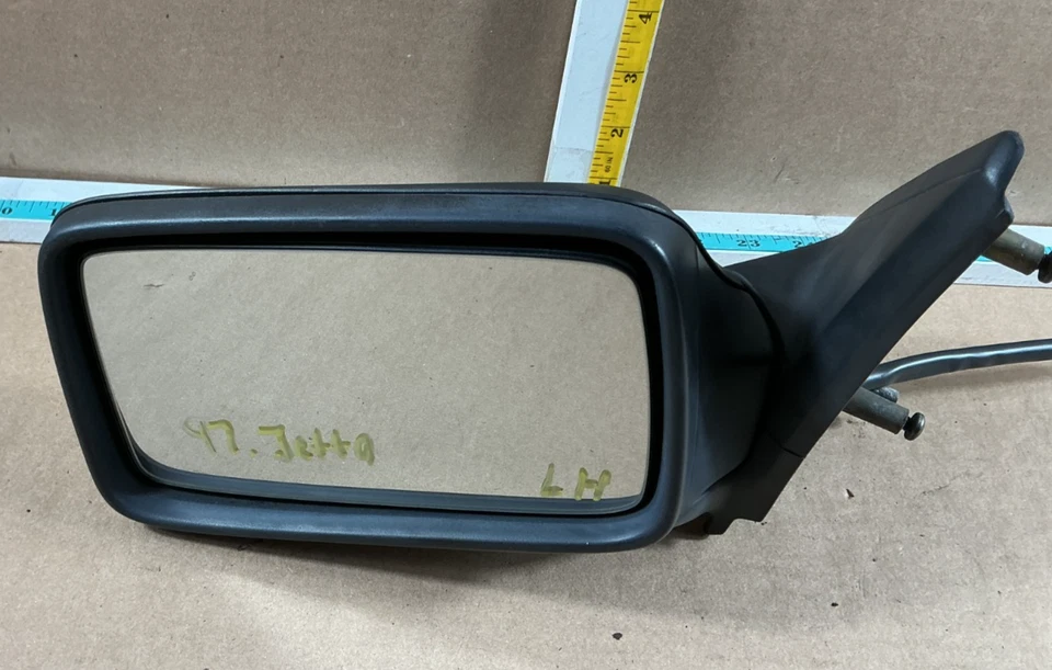 Conjunto de espejo retrovisor delantero izquierdo del conductor Volkswagen Jetta 1993-1999 OEM Foto 1 de 4