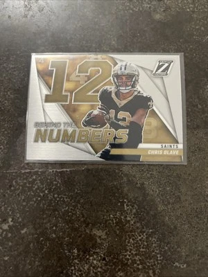 2022 Panini Zenith - Behind the Numbers Chris Olave #BN-CO (RC) - Image 1 of 2