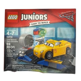 LEGO Juniors 10731 Cruz Ramirez Race Simulator Cars 3 Sealed Damaged Box