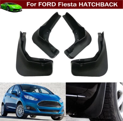 4x Mud Flaps Mudflap Splash Guard Mud Guards for Ford Fiesta Hatchback 2013-2026 — 第 1/4 张图片