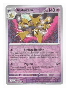 Pokemon - Alakazam 082/167 - Twilight Masquerade Reverse Holo Foil Card - Picture 1 of 1