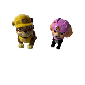 Juego de 2 minifiguras de Nickelodeon Paw Patrol Rubble & Skye - Imagen 1 de 7