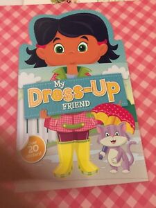 My Dress Up Friend ,Sticker Play Book For Girls Age 2-4.