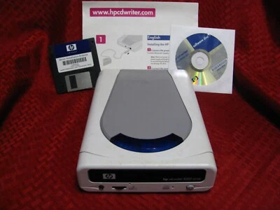 Unidad externa HP 8220e/8230e CD-WRITER serie 8200, alimentación, cable USB software Foto 1 de 4