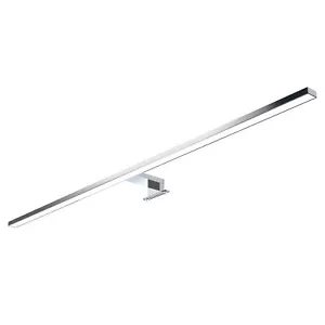 kalb | 80cm LED Badleuchte Spiegelleuchte 230V neutralweiß 4000k verchromt 15W - Bild 1 von 8