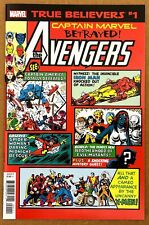 True Believers Captain Marvel Betrayed #1   Carol Danvers return to Earth!