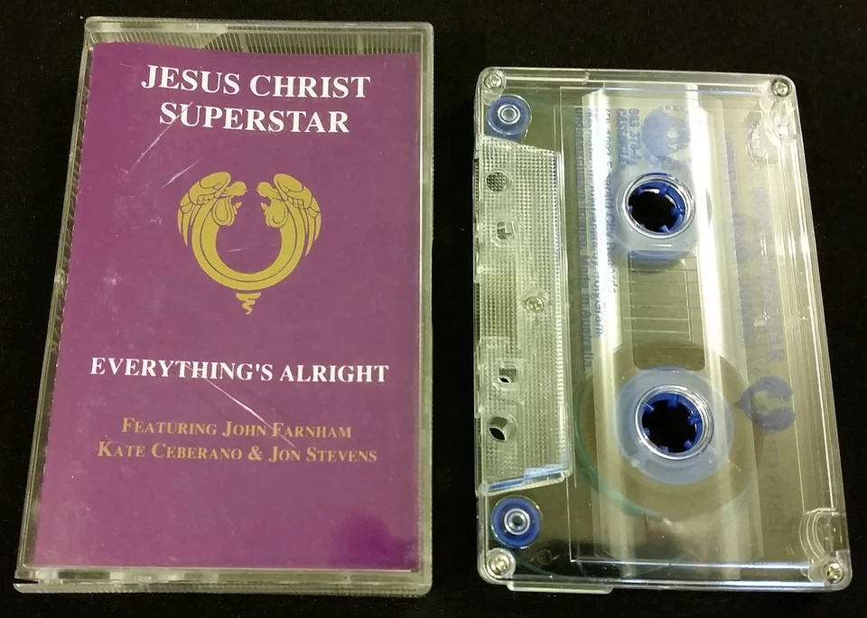 JESUS CHRIST SUPERSTAR CASSETTE TAPE (Cassette Single 2 Tracks) - Image 1 of 1