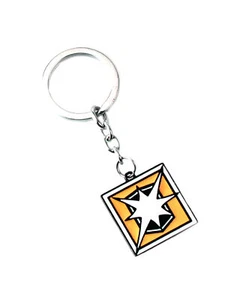 Llavero colgante con dije para juego Rainbow Six Blitz Silvertone - Imagen 1 de 1