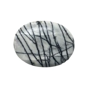 Spider Web Jasper Palmstone - Beautiful Metaphysical Stone - Picture 1 of 2