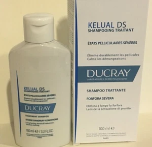 DUCRAY KELUAL DS Shampoo 3.3 fl oz 100 ml. - Exp 2027 NIB - Picture 1 of 2