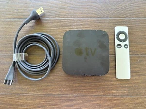 USED APPLE TV A1469 1080P 3RD GENERATION STREAMER REMOTE - Picture 1 of 3
