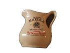 Vintage Mackinlay's Whisky Water Jug - Seton Potteries - Breweriana 
