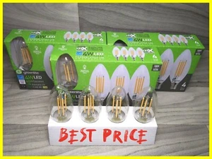 Light Bulb Lot 12 Pack 40 Watt Equivalent 4 Watt LED 15000 Hours Dimmable 330L - Picture 1 of 8