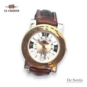 Charro Men's Watch: 40mm Steel Case, Exclusive Plated Bezel - Picture 1 of 4