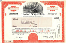 LEASCO CORPORATION.........1979 COMMON STOCK CERTIFICATE