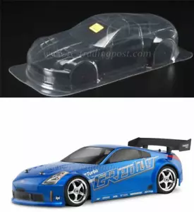 Clear RC Body NISSAN 350Z GREDDY 1/10 OnRoad Car HPI/4Tec2.0/V100/RDS/200mm - Picture 1 of 1