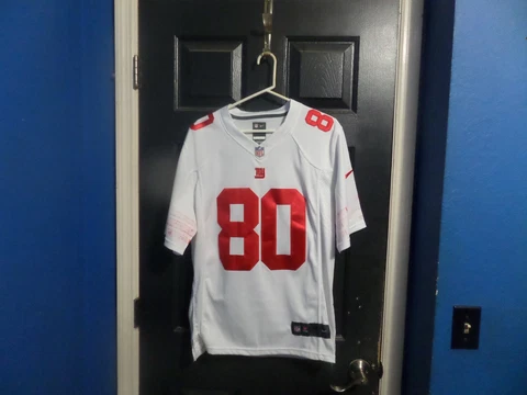 NFL New York Giants #80 Victor Cruz Jersey NIKE On Field Size M Cover