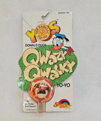 De colección YOS The Radical YO-YO Spectra Star Donald Duck Qwazy Qwacky DISNEY - NUEVO Foto 1 de 2