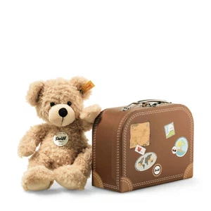STEIFF®  111471 Fynn Teddybär im Koffer 28cm NEU unbespielt RARITÄT - Bild 1 von 1