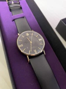 Code Geass Lelouch of the Rebellion Lancelot Model Wristwatch Black leather belt - Picture 1 of 6