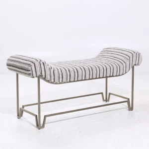 Baker Furniture Iron Eye Bench - Picture 1 of 10
