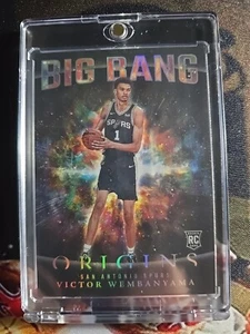 2023-24 Panini Origins Victor Wembanyama #4 RC Rookie Big Bang Case Hit SSP - Picture 1 of 2