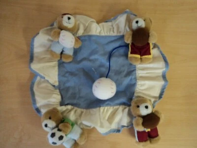 Винтажные спортивные медвежата детская кроватка мобильная запасная часть плюшевые игрушки - Изображение 1 из 4