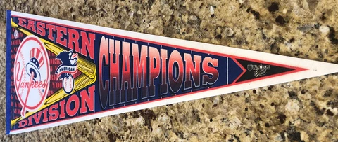 MLB New York Yankees Circa 1996 Eastern Division Champions PENNANT Cover