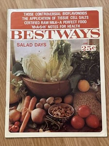Bestways Vintage Magazine Volume 1, No. 2 June 1973 Bob Hoffman Healthy Living - Picture 1 of 4