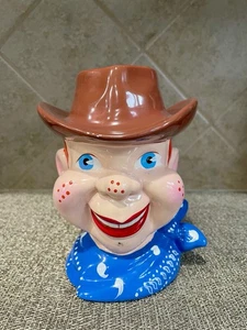 Vintage 1988 ceramic Howdy Doody pencil holder/head Vase produced by Leadworks. - Picture 1 of 3