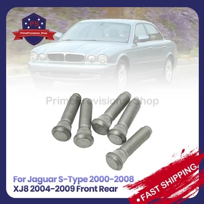 NEW 5x XR853331 For Jaguar S-Type 2000-2008 XJ8 2004-2009 Front Rear Wheel Stud Foto 1 de 4