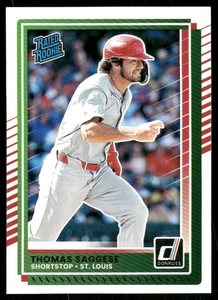 #30 Thomas Saggese 2025 Donruss - Imagen 1 de 2