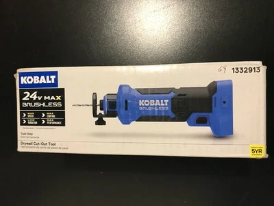 NEW KOBALT 24V Max 24Volt Compact Drywall Cut Out Tool - Bare Tool - Image 1 of 2