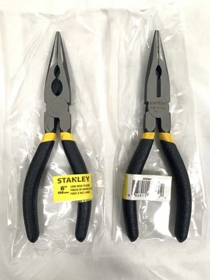 Stanley 6" Long Nose Pliers 2 Pack  STHT84402 - Image 1 of 4