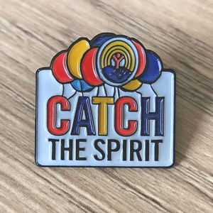 Catch The Spirit Pinback Solapa Sombrero Chaqueta Camisa Pin Esmalte Metal - Imagen 1 de 4