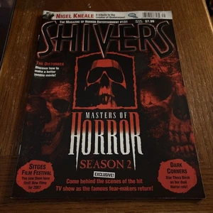 VTG 2007 Shivers British Horror Magazine: Masters of Horror Season 2 Exclusive - Foto 1 di 5