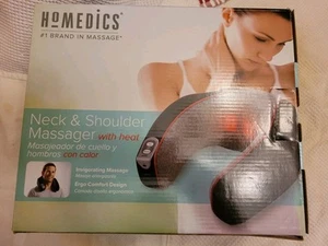 Homedics Neck & Shoulder Massager with Heat MODEL NMSQ-210 - Picture 1 of 17