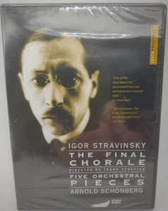 Stravinsky The Final Chorale + Schoenberg (DVD) NEW, ships next business day! - Imagen 1 de 6