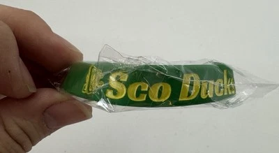 Oregon Ducks Fighting Donald Duck UO  Bracelet Rubber Wristband NEW IN PACKAGE - Image 1 of 4