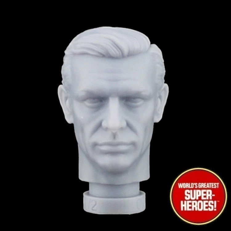 Boneco de ação Mego 007 James Bond Sean Connery personalizado cabeça V2.0 impresso em 3D 8” - Imagem 1 de 4